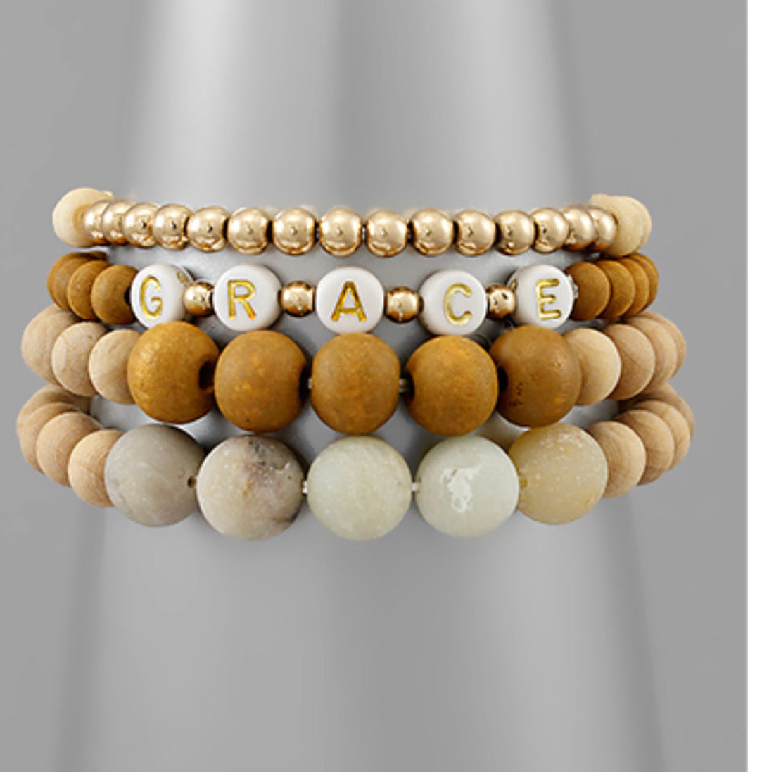 GRACE & Multi Ball Bracelet