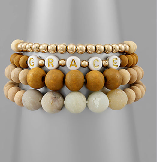 GRACE & Multi Ball Bracelet