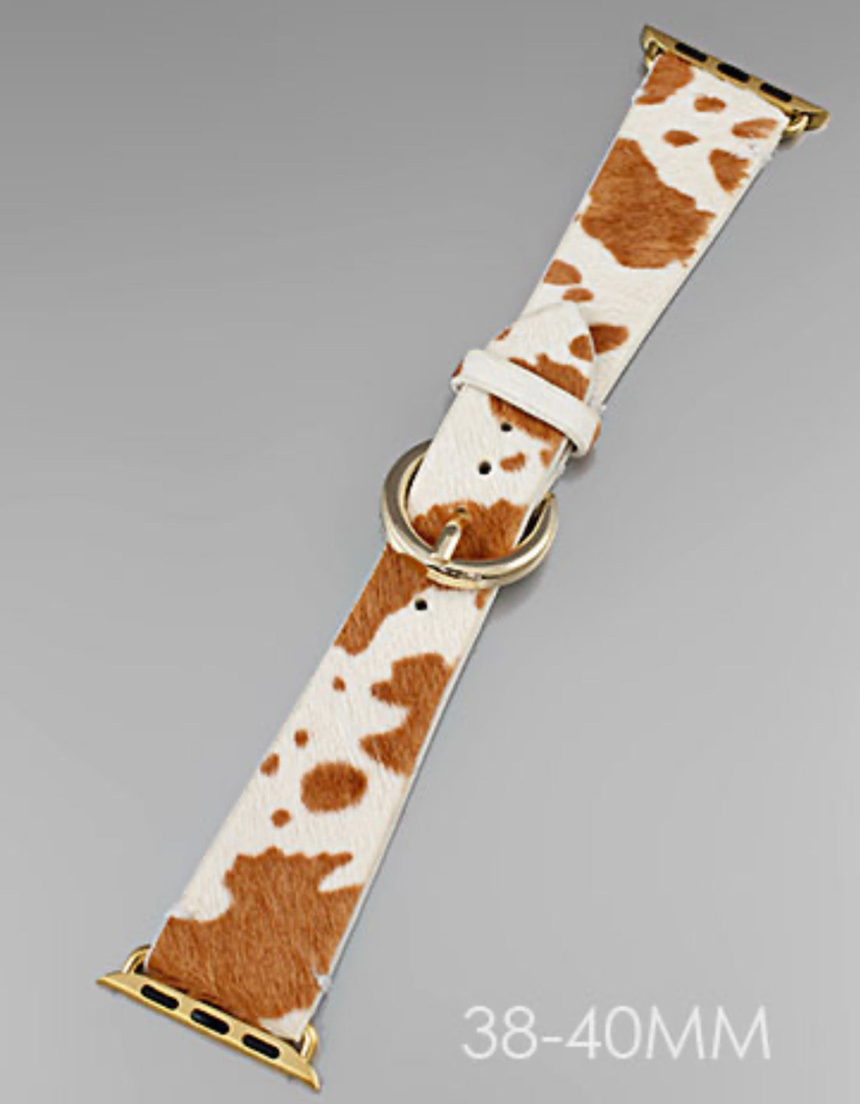 Cow Hide Leather Smartwatch Bands (fits 38-40 mm watches)