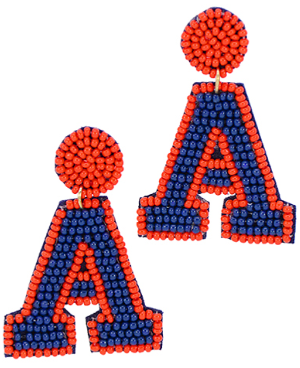 Letter Earrings