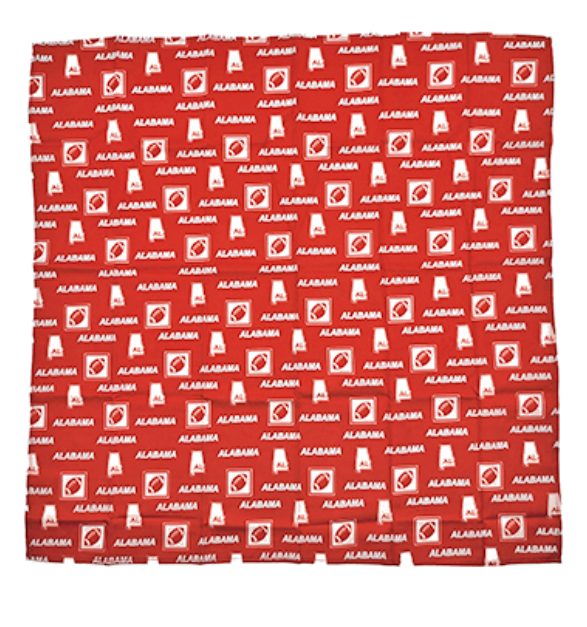 State Map Print Bandanas