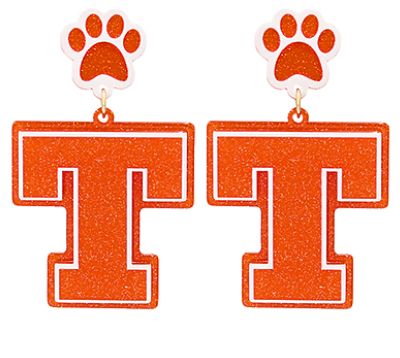 Gameday: Logo Acrylic Drop Earrings