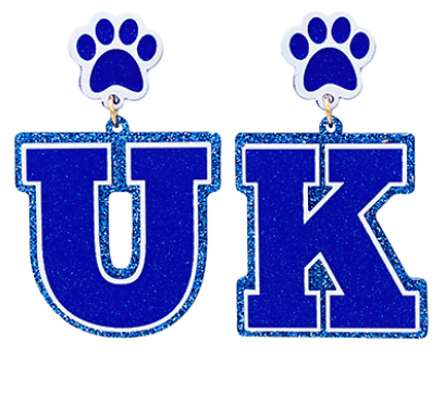 Gameday: Logo Acrylic Drop Earrings