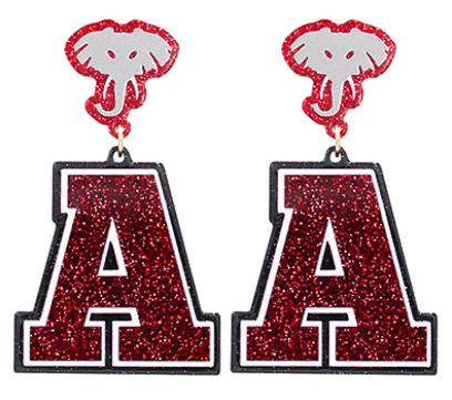 Gameday: Logo Acrylic Drop Earrings