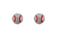 Baseball Stud Earrings