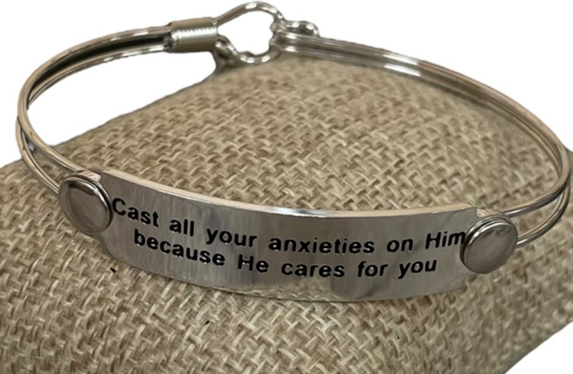 Stainless Steel Motivational Bracelets