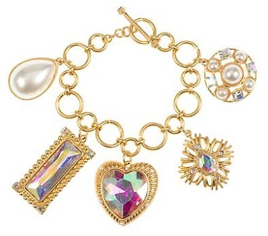 Multi-Charm Toggle Bracelet