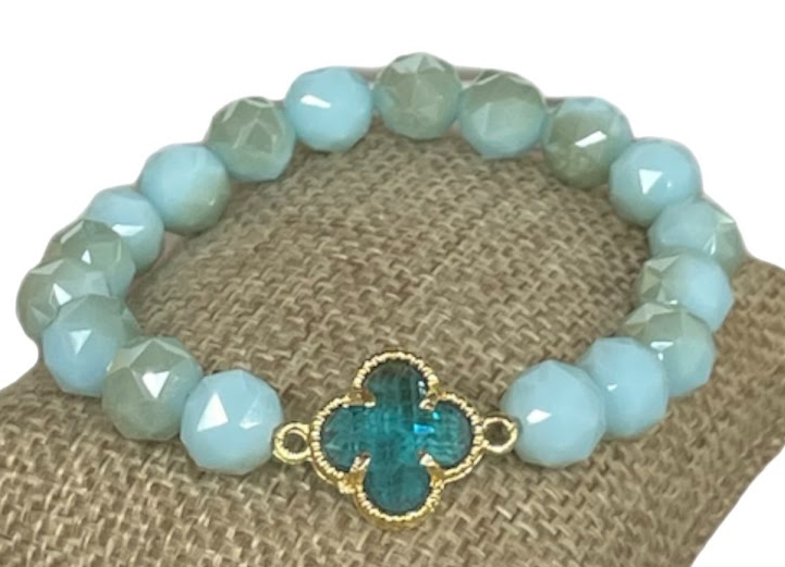 Clover Crystal Bracelets