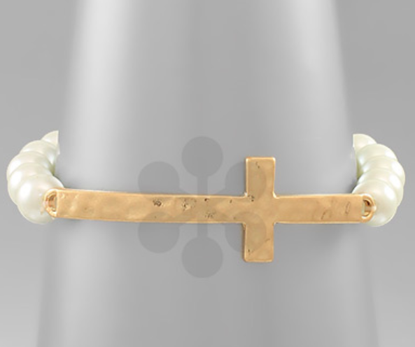 Cross Stone Bracelets