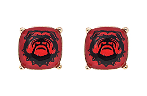 Football Symbol Stud Earrings