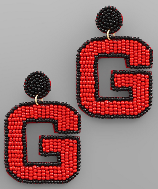 Letter Earrings