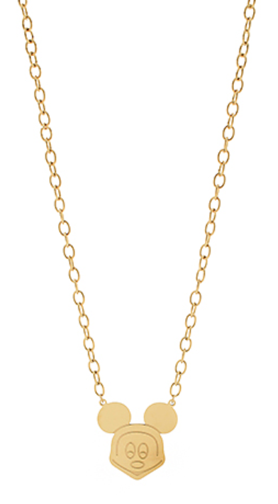 Mouse Doll Pendant Chain Necklace