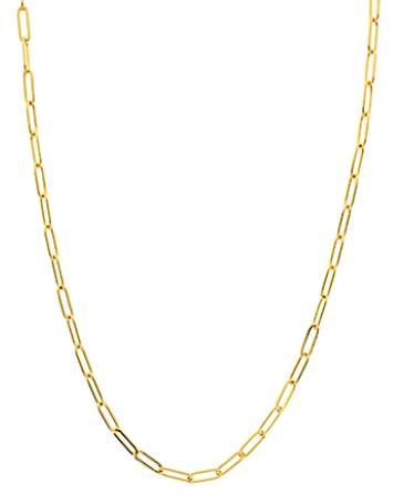 Paper Clip Chain Necklace