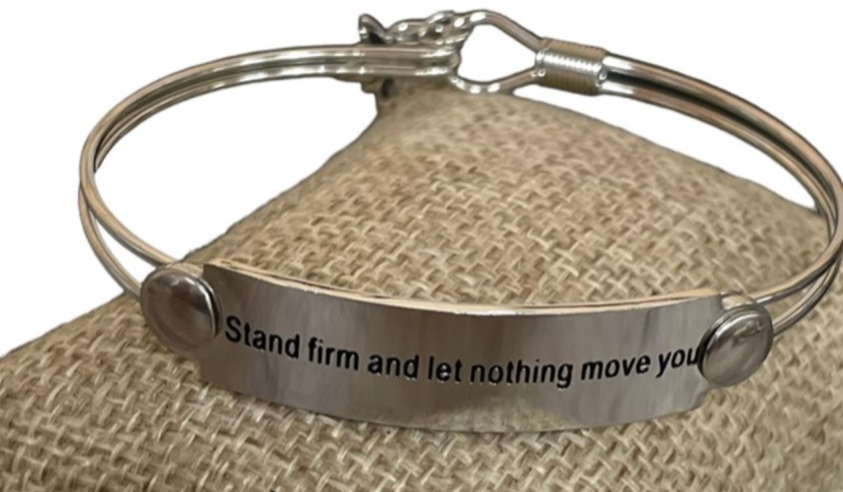 Stainless Steel Motivational Bracelets