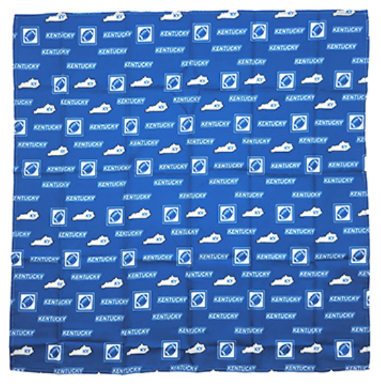 State Map Print Bandanas