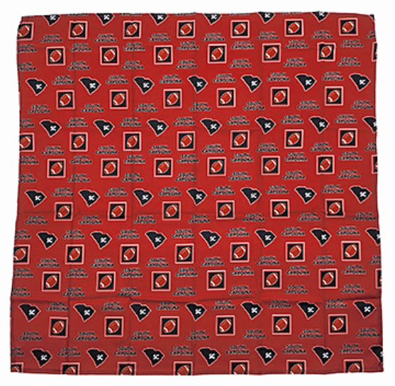 State Map Print Bandanas