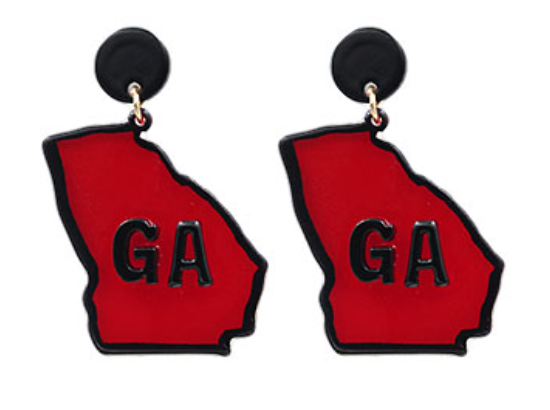 State Map Earrings