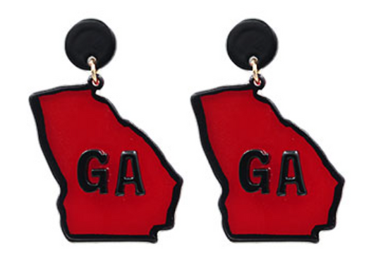 State Map Earrings